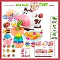 Đồ chơi đất nặn an toàn cho bé tạo hình,đất nặn nhiều màu,kèm nhiều dụng cụ sáng tạo,quà tặng giáng sinh,quà noel cho bé