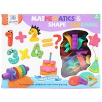 Đồ Chơi Đất Nặn Số Và Hình Học Mathematics & Shape Learning - YiQis 5824-B