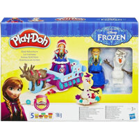 Đồ chơi đất sét bột nặn Playdoh Anna&Olaf Sled adventure