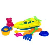 Đồ Chơi Đi Biển Cano Xúc Cát Bằng Nhựa Long Thủy