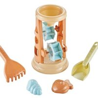 Đồ chơi đi biển guồng quay cát kèm dụng cụ 5pcs JS060296 C2305