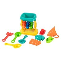 Đồ chơi đi biển guồng xoay cát nước 10pcs LH16880454 C404 (Xanh, Vàng)