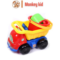 Đồ chơi đi biển xúc cát cho bé (Chọn mẫu Xe đã kèm khuôn và dụng cụ đầy đủ)