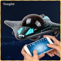 Đồ chơi điều khiển Tooyful Hồ Nước Plays Đồ chơi Điều khiển ứng dụng Quà tặng sinh nhật Thuyền RC với Camera dưới nước
