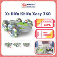 Đồ Chơi Điều Khiển Từ Xa Siêu Xe Stunt Car Xoay 360 Siêu Nhạy Pin Sạc Cực Trâu - 4 Chế Độ Điều Khiển