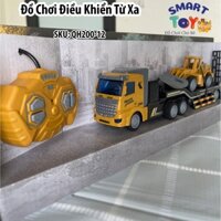 Đồ Chơi Điều Khiển Từ Xa Xe Ô Tô Công Trình Pin Có Thể Sạc Lại Được