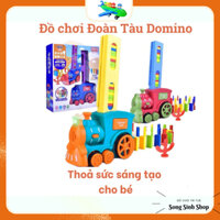 Đồ Chơi Đoàn Tàu Hoả Xếp Domino Tự Động - Món Quà Sáng Tạo Cho Bé