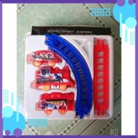 Đồ chơi Đoàn tàu lửa Người nhện Spider man (không kèm pin) - huynhthuphuong