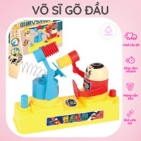 Đồ Chơi Đối Kháng Võ Sĩ Gõ Đầu Búa Nhựa Vui Nhộn 2 Người Chơi