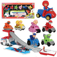 Đồ chơi Đội xe Chú Chó cứu hộ Paw Patrol (Xe tải lớn biến thành máng trượt xe / Xe tải vận chuyển )