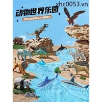 Đồ Chơi Động Vật Biển Mô Phỏng Mô Hình Sinh Học Thế Giới Hình Trẻ Em Nhận Thức Cá Voi Cá Heo Sát Thủ Cá Voi Cá Mập Quà Tặng