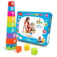Đồ chơi Duka: Bộ Đồ Chơi Xếp Cốc DK580015