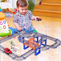 Đồ Chơi Đường Đua Ô Tô, Đồ Chơi Cho Bé Trai Lắp Ráp Đường Ray Tư Duy Sáng Tạo Cho Bé, Shop Mẹ Mốc ,OTDR