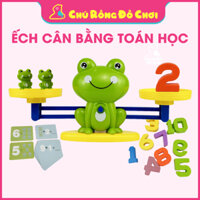 Đồ chơi ếch cân bằng trọng lượng, đồ chơi thông minh giúp học toán hiệu quả cho bé - Chú Rồng Đồ Chơi