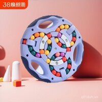 Đồ chơi Fidget Cube ma thuật cho trẻ em, quả bóng xoay, câu đố trí tuệ, hạt đậu ma thuật nhỏ, giảm căng thẳng, con quay, dụng cụ luyện tập ngón tay sáu mặt