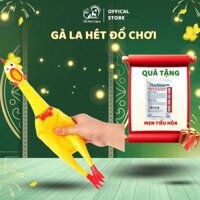 Đồ chơi gà vàng bóp tiếng kêu giảm stress cho chó mèo TD PET CARE – Gà kêu giải trí cho chó mèo