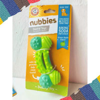Đồ chơi gặm cao su tự nhiên tăng cường bảo vệ nướu an toàn với cún - Nubbies Dental Toys Arm Hammer