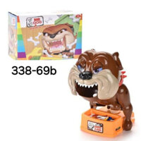 Đồ chơi gắp trộm xương chó Bull chất liệu nhựa cao cấp vui nhộn cho bé 338-69B