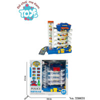 Đồ chơi gara ô tô 5 tầng kích thước lớn cho bé