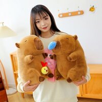 ĐỒ CHƠI GẤU BÔNG CAPYBARA CHUỘT LANG NƯỚC MẨU ĐẸP