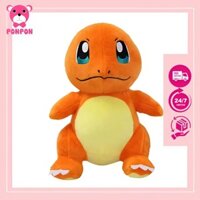 Đồ Chơi Gấu Bông Rồng Lửa Hitokage Pokemon - PonPon - Đáng Yêu Màu Cam