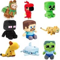 Đồ Chơi Gấu Bông Zombie Minecraft Mojang Kích Thước 20cm