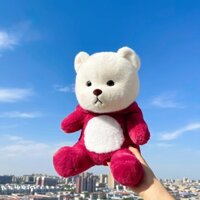 ĐỒ CHƠI GẤU LENA DỄ THƯƠNG LÔNG MỊN HÓA TRANG THÀNH GẤU DÂU LOTSO