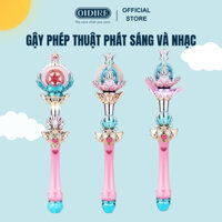 Đồ Chơi Gậy Phép Thuật Công Chúa Quyền Trượng Có Nhạc Và Đèn Xoay Cho Bé Chơi Trung Thu