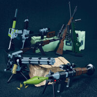 🔥Đồ chơi ghép hình, lắp ráp mô hình súng các kiểu - Đồ chơi thông minh [LờĐờ Shop]