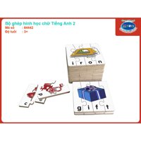 Đồ Chơi Ghép Hình Winwintoys - Bộ Ghép Hình Học Chữ Tiếng Anh 2 64442