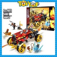 Đồ chơi ghép ninjago Season 11 lắp ráp siêu xe địa hình chiến xa Katana 4x4 xếp hình Zimo 44001 mô phỏng 70675