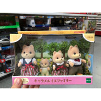 Đồ chơi gia đình chó Sylvanian Families FS-35 Caramel Dog Family