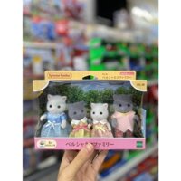 Đồ chơi gia đình mèo FS-36 Sylvanian Families Doll Persian Cat Family xinh xắn