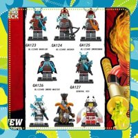 [Đồ Chơi Giá Rẻ] Minifigures Ninjago Các Nhân Vật Hồ Ly Samurai Char Akita Mẫu Mới Ra Đẹp Mắt