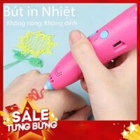 Đồ chơi giáo dục, Bút Vẽ 3D , Vẽ Nhựa Sợi Filament PLA Thông Minh Kids, Quà tặng sinh nhật cho các bé MSP59057