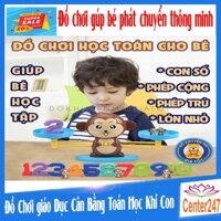 Đồ chơi giáo dục - cân bằng toán học khỉ con/ thông minh - Đồ khuyến mãi giá tốt