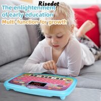 Đồ chơi giáo dục cho trẻ mới biết đi, Trò chơi hoạt động Máy tính xách tay 1-4 tuổi Máy học tiếng Anh, Màn hình LED Mini Máy tính bảng Đồ chơi cảm giác cho bé trai mẫu giáo Bé gái