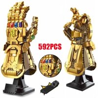 đồ chơi giáo dục Lắp ráp Mô hình classic movie superhero glove gemstone 2011 Infinity Gauntlet