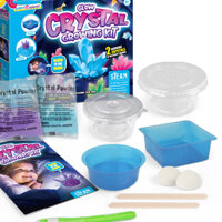 [ĐỒ CHƠI GIÁO DỤC] Thí nghiệm hóa học Pha Lê Phát Sáng- HLT TOYS