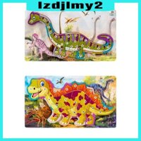 Đồ chơi giáo dục trẻ em xếp hình khủng long bằng gỗ dành cho lứa tuổi