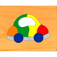 Đồ chơi giáo dục Việt For Kids - Tranh ghép 20x25 MG02 ván ép - Ô Tô - VT3P-0126-75