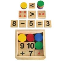 Đồ chơi giáo dục Winwintoys Bộ học toán sáng tạo montessori  Cho bé 3 Tuổi