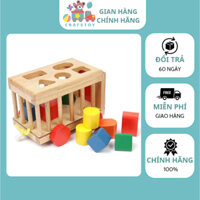 Đồ chơi giáo dục xe thả hình khối Craftstoy - Hàng chính hãng