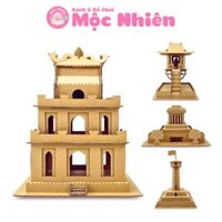 Đồ chơi giấy từ bìa carton cao cấp - Mô hình lắp ráp địa danh Việt Nam (Nhiều mẫu) - Magix