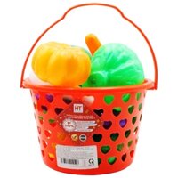 Đồ Chơi Giỏ Trái Cây, Đồ Chơi Giỏ Rau Củ - Hoàng Thu HT7731 - Màu Đỏ