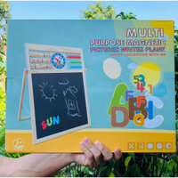 ĐỒ CHƠI GỖ Bảng Học Chữ Cái Tiếng Việt Cho Bé, Bảng Gỗ Đa Năng Hai Mặt Có Bộ Số Và Chữ Cái Gắn Nam Châm