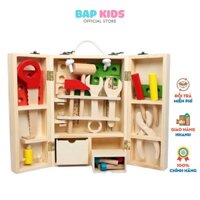 Đồ chơi gỗ Bapkids, Hộp dụng cụ cơ khí 32 chi tiết