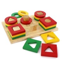 Đồ chơi gỗ "Bộ xếp 6 cọc" | Winwintoys - 64042