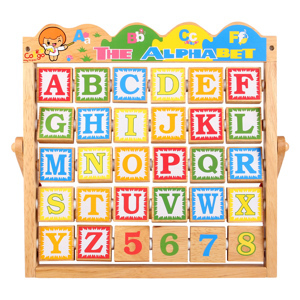 Đồ chơi gỗ Colligo bảng chữ cái chữ cái Alphabet 50129