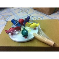 Đồ chơi gỗ Đàn gà mổ thóc (hàng Việt Nam)